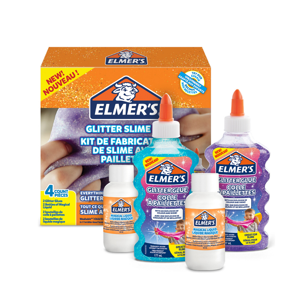 Elmers glitter slime kit 490ml